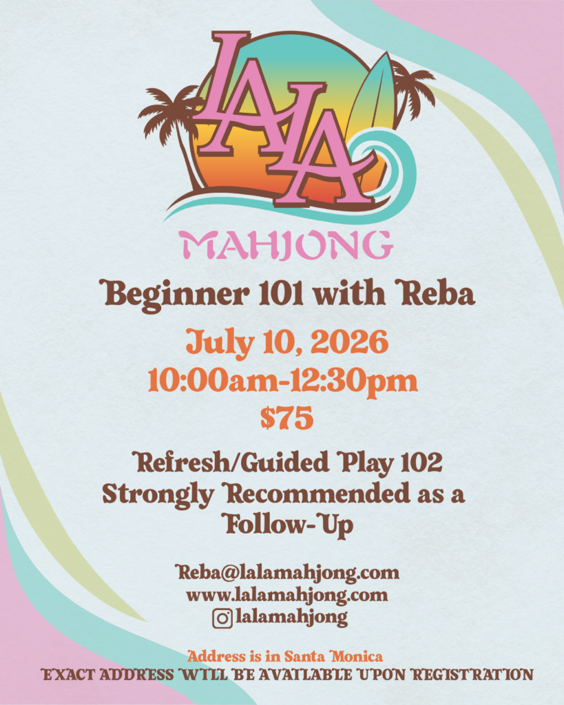 American Mahjong 101 Beginner Class