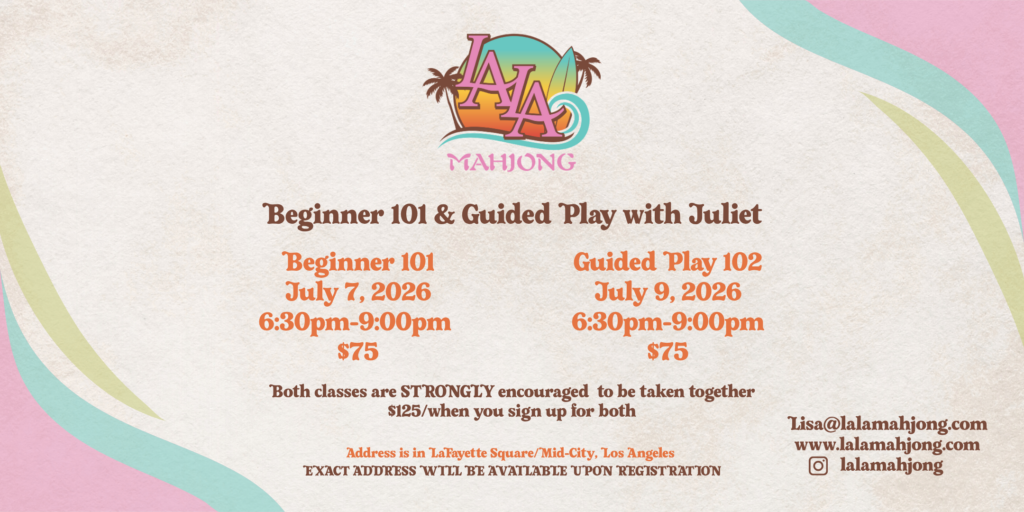 American Mahjong 101 & 102 Class Bundle with LA LA Mahjong