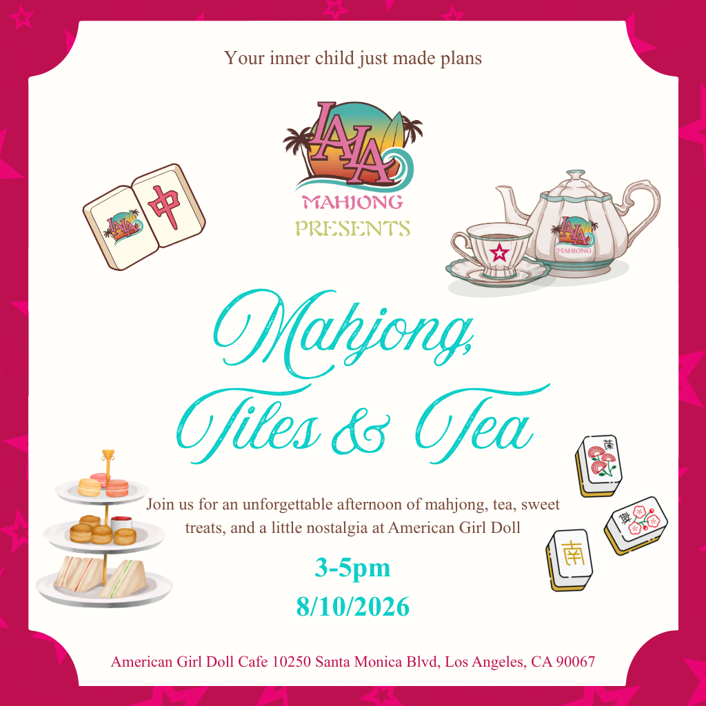 Mahjong & High Tea at American Girl Cafe